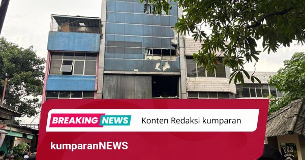 Kebakaran Gedung Terra Drone: Asap Pekat di Lantai 3, 4, 5