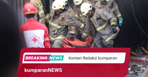 Wanita Hamil Tewas dalam Kebakaran Gedung Terra Drone di Jakpus