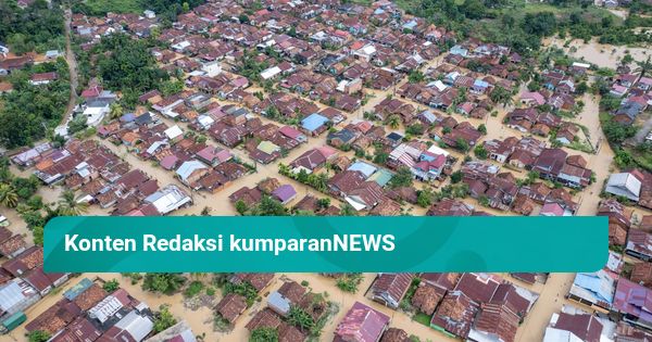 Banjir Setinggi 80 Cm Terjang Permukiman Warga di Jambi, Aktivitas Terganggu