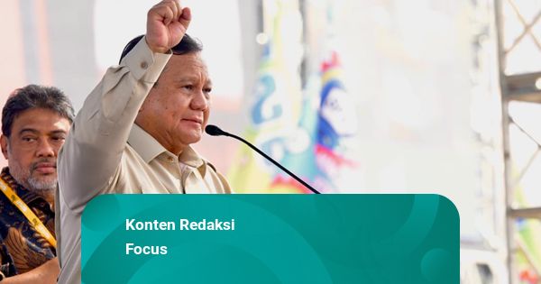 Konten TikTok: Saat Prabowo Lepas Baju saat Aksi May Day di Monas