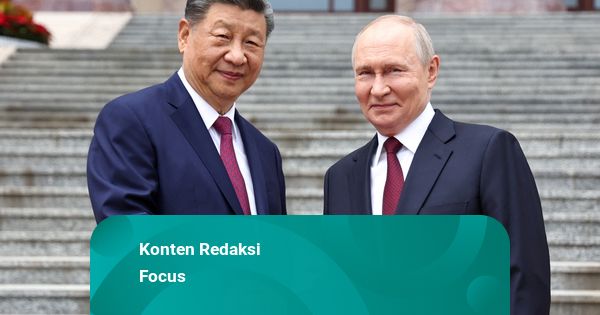 Konten YouTube: Mesranya Xi Jinping-Putin di Beijing, Bolak-balik Jabat Tangan