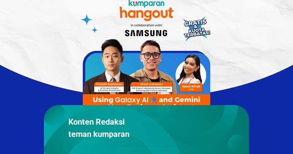 Jangan Ketinggalan Ikutan kumparan Hangout Bareng Samsung, Catat Tanggalnya!