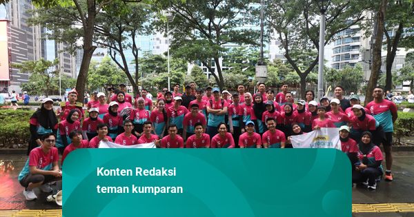 Fun Run Spesial Valentine Digelar, teman kumparan Tampil Pakai Kostum Unik