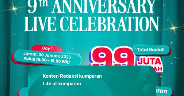 Ikutan Ngobrol Seru di Live Celebration 9th kumparan, Ada Banyak Hadiah Spesial!