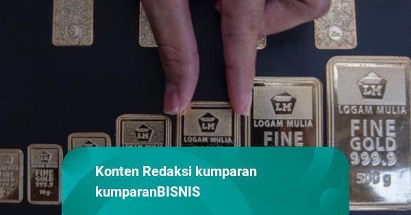 Harga Emas Sepekan: Antam Turun Rp 50 Ribu, Galeri24 Rp 42 Ribu