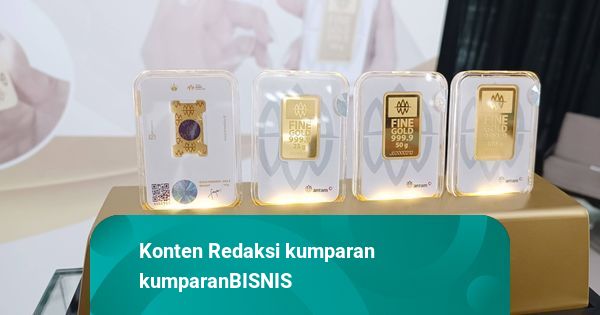Harga Emas Antam Naik Rp 30 Ribu, Jadi Rp 2.803.000 per Gram Hari Ini
