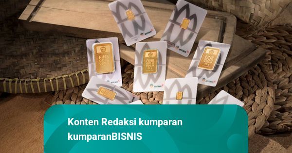 Harga Emas Antam Naik Jadi Rp 2,79 Juta/Gram, Galeri24 Turun Jadi Rp 2,76 Juta