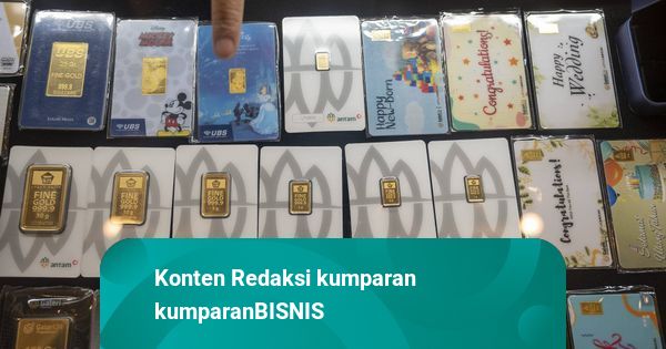 Harga Emas Melesat Hari Ini: Antam Rp 1,98 Juta/Gram, Galeri24 Rp 1,94 Juta/Gram