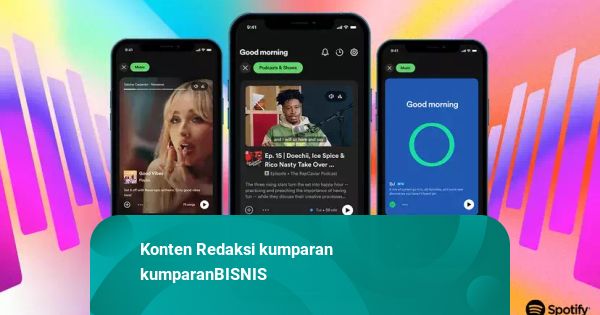 Spotify Perluas Bisnis Tiket Konser, Bidik Pendapatan USD 100 Miliar pada 2030