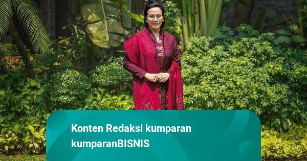 Menyala Sri Mulyani, Pakai Kebaya Merah dan Sanggul Hadiri Upacara HUT RI di IKN