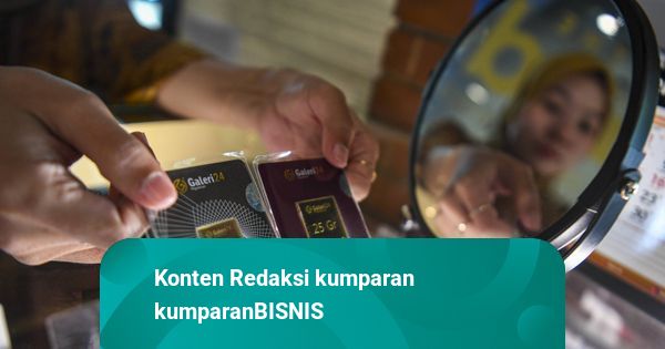 Harga Emas Kompak Naik: Antam Rp 1,94 Juta/Gram, Beli di Galeri24 Rp 1,92 Juta