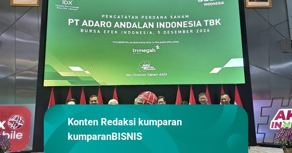 PT Adaro Andalan (AADI) Mau Buyback Saham Rp 5 Triliun