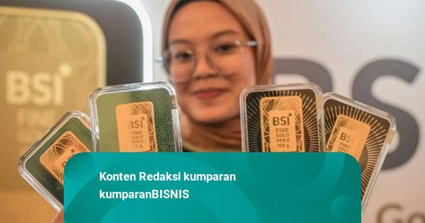 Saldo Emas Kelolaan BSI Tembus Rp 2,55 T, Melesat 159,78 Persen