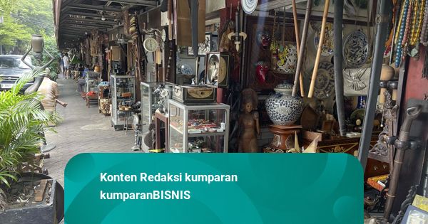 Pedagang Barang Antik di Menteng: Menolak Tergerus Zaman Meski Tanpa Penghasilan