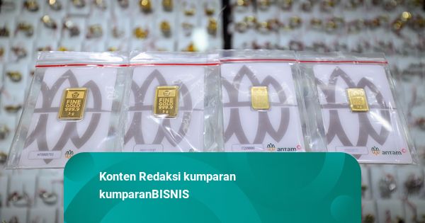 Harga Emas Sepekan: Antam Turun Rp 8 Ribu, Galeri24 Rp 22 Ribu