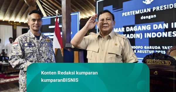 Lepas Retreat Kadin, Prabowo Minta Pengusaha Besar Bantu Usaha Kecil