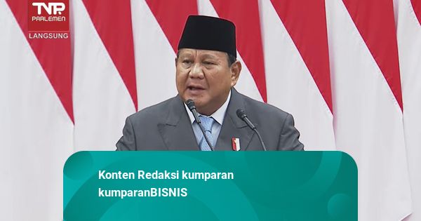Prabowo Targetkan Pertumbuhan Ekonomi RI pada 2026 Capai 5,4 Persen