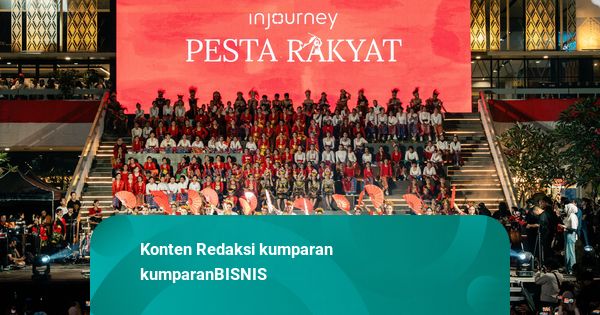 300.000 Lebih Pengunjung Padati InJourney Pesta Rakyat HUT ke-80 RI di Sarinah