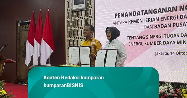 Bahlil Teken Kerja Sama dengan BPS Sediakan Data untuk Subsidi BBM-LPG
