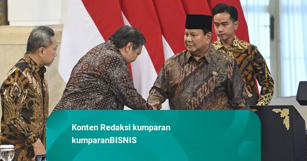Airlangga Lapor Prabowo Ekonomi RI Tumbuh 5,61%, Lebih Tinggi dari Negara G20