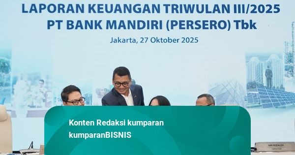 Penyaluran Kredit Bank Mandiri Capai Rp 1.764 T Kuartal III 2025, Naik 11 Persen