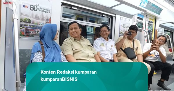 Soroti Padatnya Penumpang KRL saat Jam Sibuk, Prabowo Minta KAI Tambah Gerbong