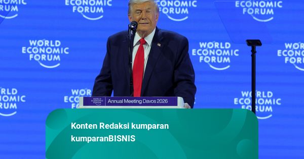 Trump Sindir China di WEF Davos, Sebut Pembangkit Angin Hanya Buang Uang