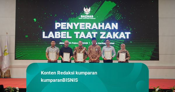 Konsisten Menunaikan Zakat, PNM Terima Sertifikat Label Taat Zakat dari BAZNAS