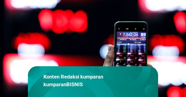 IHSG Melemah ke 7.594, Saham MLTP hingga TCPI Paling Merosot
