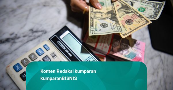 Rupiah Tembus Level Terendah Rp 17.412 per Dolar AS
