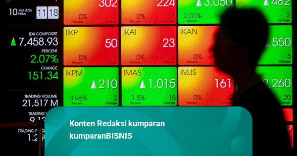 Investor Pasar Modal RI Tembus 25,3 Juta per April 2026