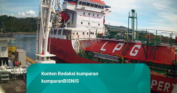 Kapal Pertamina Datangkan Pasokan LPG di Berbagai Wilayah Indonesia