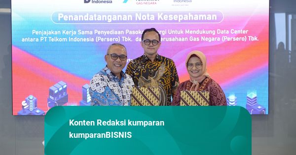 Telkom dan PGN Berkolaborasi Bangun Green Data Center Berbasis Biometana