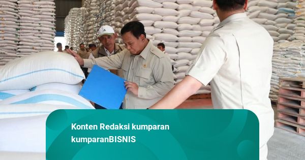 Prabowo Sidak Gudang Bulog Danurejo Magelang, Ingin Pastikan Pasokan Aman
