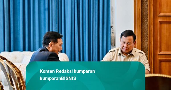 Prabowo dan Luhut Bertemu di Istana, Bahas Daya Beli-Indonesia Financial Center