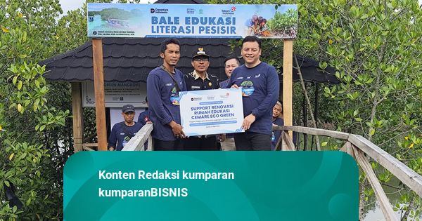 Hari Bumi, Telkom Tanam 10 Ribu Mangrove di Lombok demi Kelestarian Pesisir