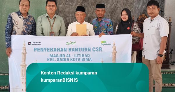Pegadaian Cabang Bima Salurkan Bantuan CSR Peralatan Ibadah ke Masjid Al Ijtihad