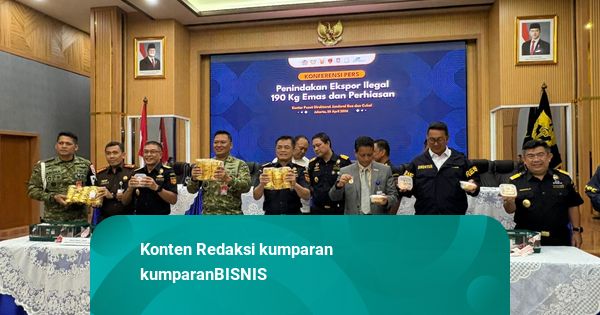 Bea Cukai Gagalkan Ekspor Ilegal Emas, Negara Selamat Rp 41 Miliar