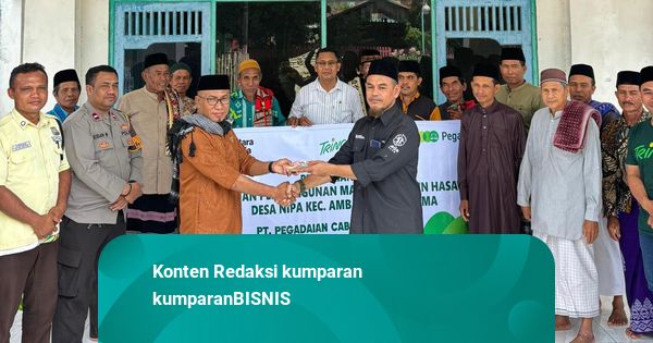 Hari Buruh, Pegadaian Salurkan Bantuan untuk Masjid di Ambalawi