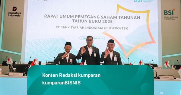 Foto: RUPST BSI Tetapkan Dividen Rp 1,5 T hingga Angkat 2 Komisaris