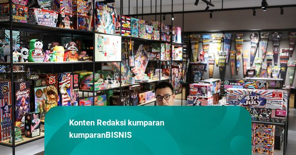 Foto: Sempat Lesu, Ekspor Kembang Api China Kembali Bergairah di AS