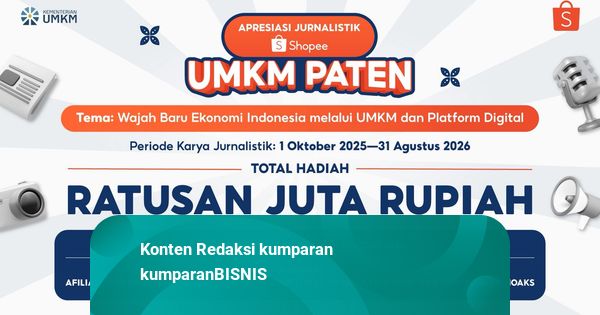 Shopee Gelar Apresiasi Jurnalistik UMKM 2026, Berhadiah Ratusan Juta Rupiah