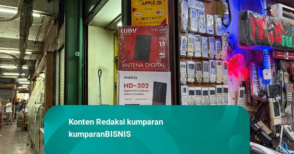 Demam Piala Dunia, Penjualan Set Top Box hingga Antena di Glodok Melonjak