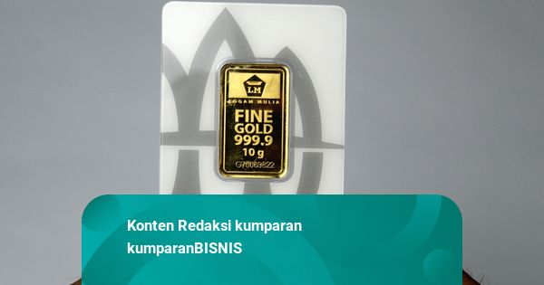 Harga Emas Antam Anjlok Rp 30.000 Jadi Rp 2.703.000 per Gram
