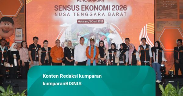 BPS Canangkan Sensus Ekonomi 2026 di NTB, Budaya Peresean Warnai Pembukaan