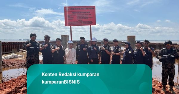 KKP Tindak Dua Perusahaan karena Memanfaatkan Ruang Laut Tanpa Izin di Riau