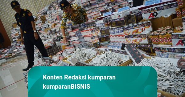 Penindakan Rokok Ilegal Sentuh 954 Juta Batang per Oktober 2025