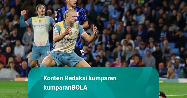 Hasil Liga Champions: Man City Ditahan Inter, Dortmund Berjaya Atas Wakil Belgia