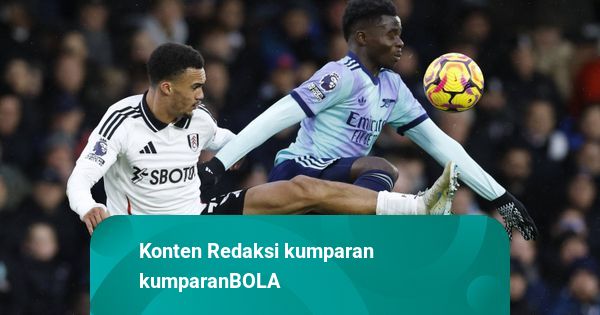 Foto: Arsenal Gagal Raih Tiga Poin Usai Ditahan Fulham