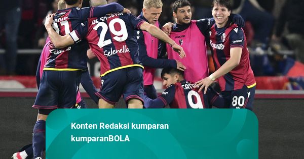 Hasil Liga Italia: Gol Injury Time Bawa Bologna Hempaskan Inter Milan